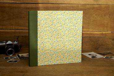 Exquisites album mit Leinenrücken handgemacht